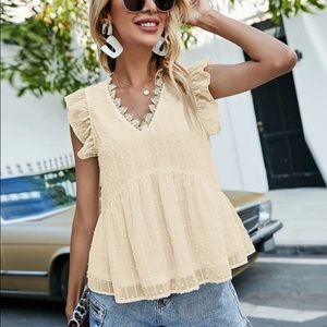 Ruffle Dot Blouse